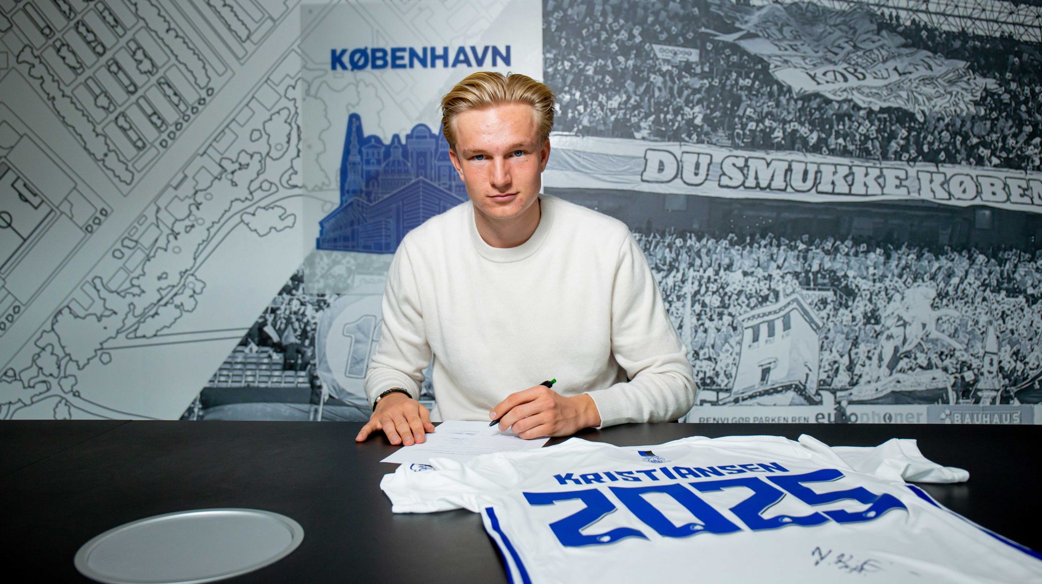 Fc København Forlænger Med Victor Kristiansen Fc København 