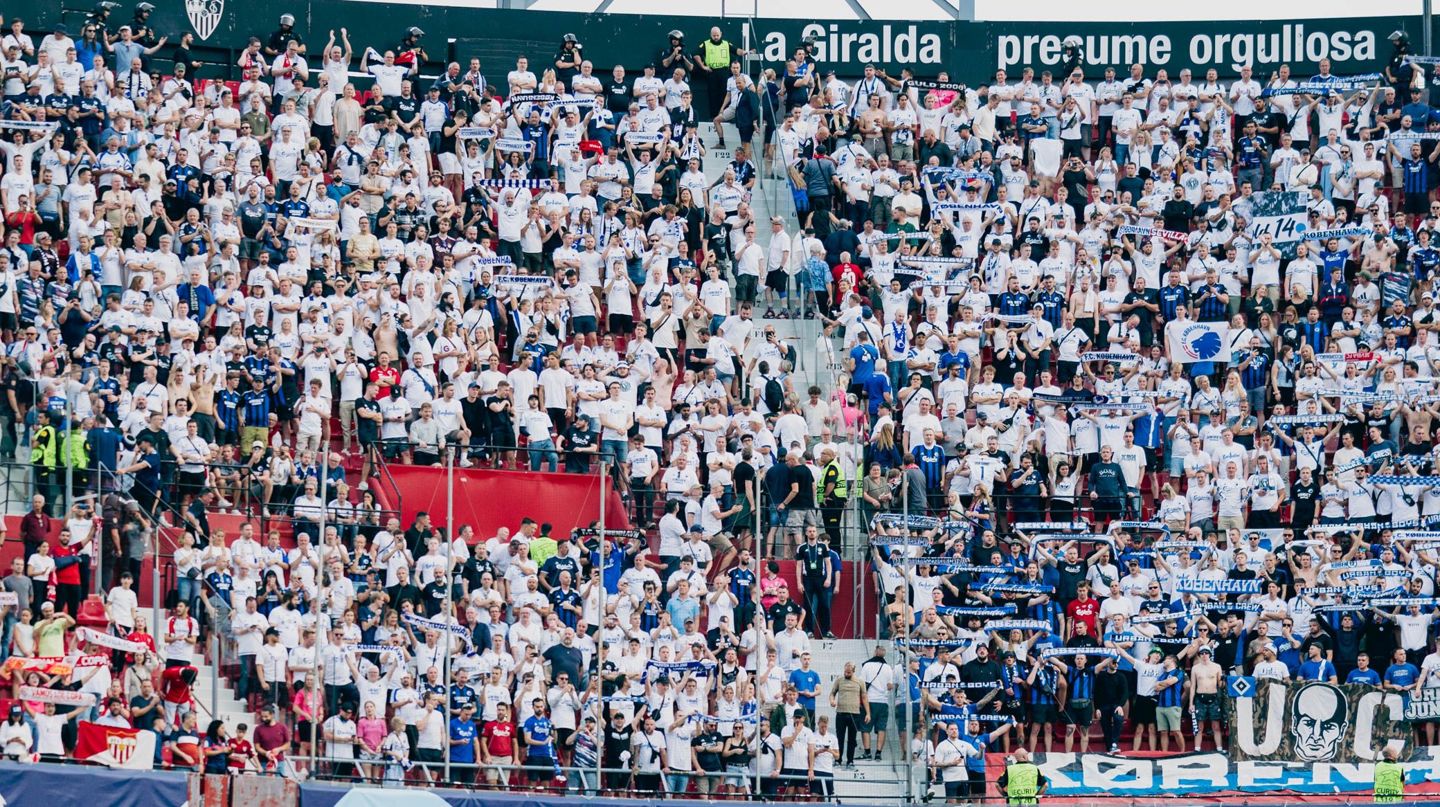 F.C. Copenhagen lodge over fan treatment in F.C. København