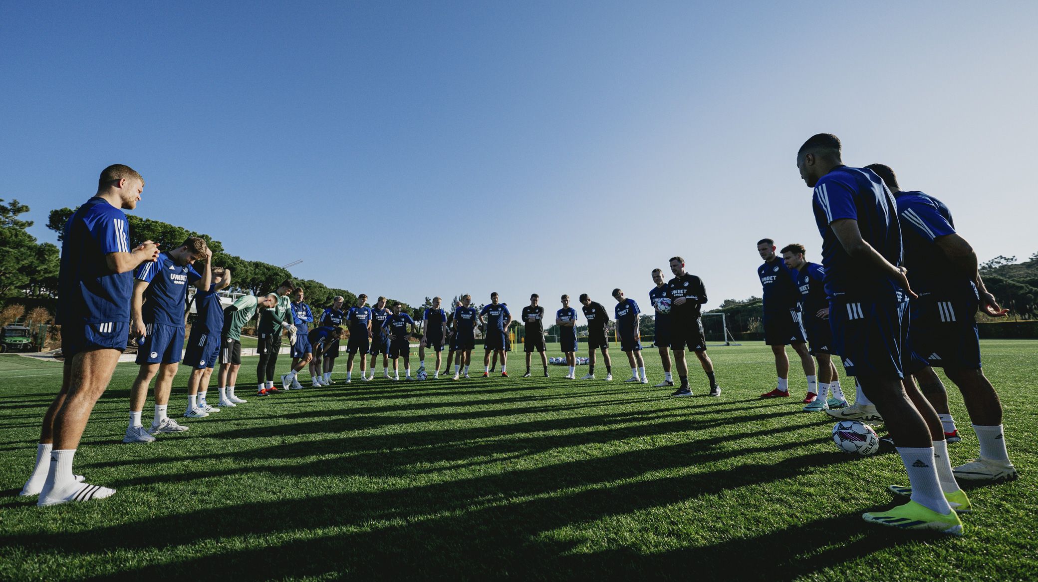 Træning på The Campus i Portugal