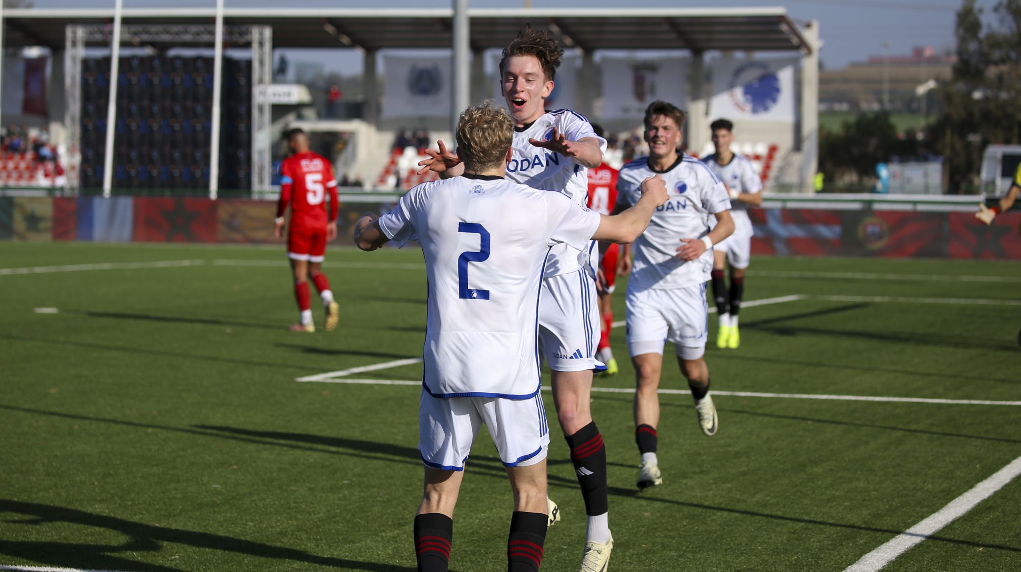 Oliver Højer har bragt U19 foran 1-0