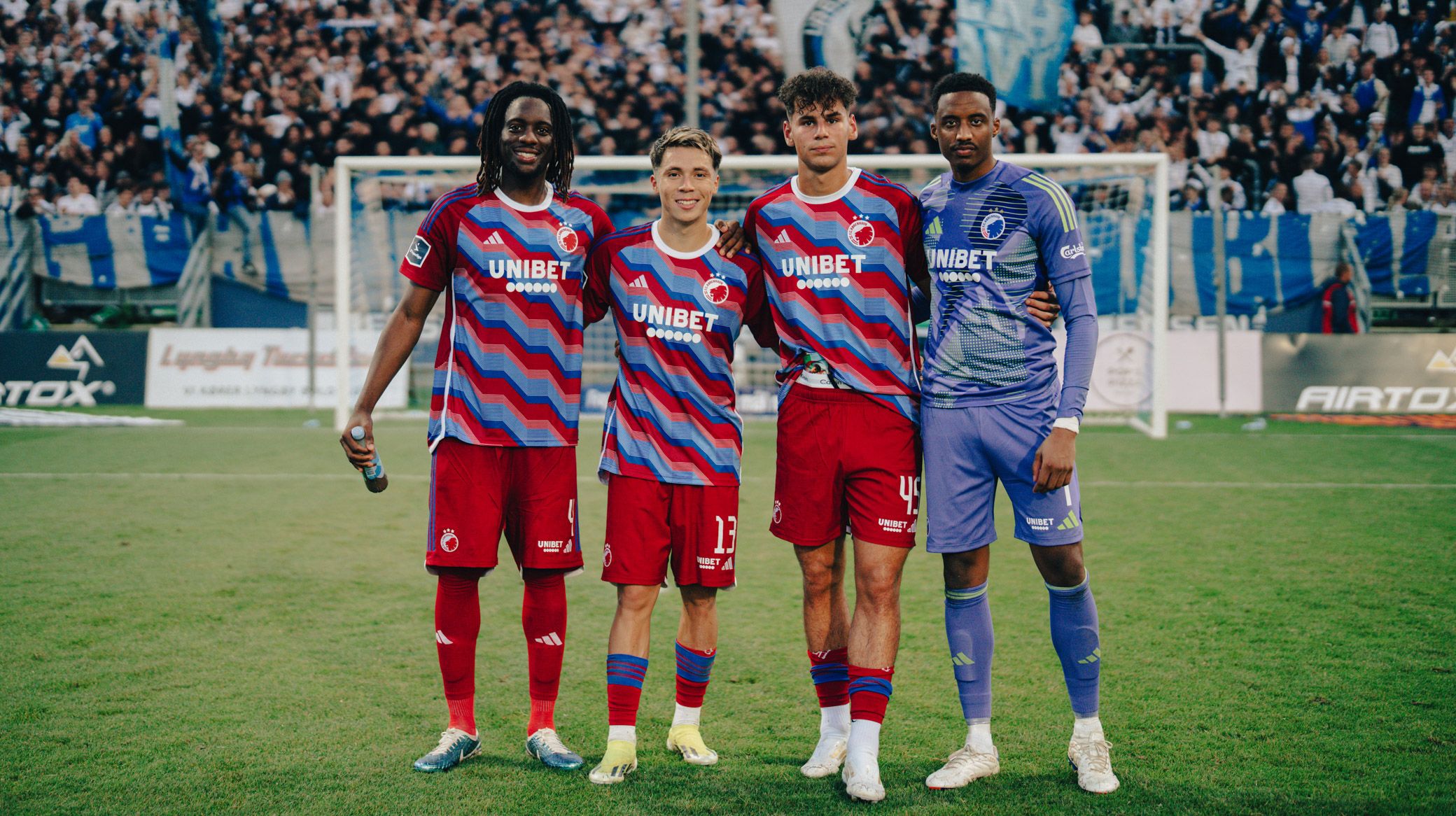 Munashe Garananga, Rodrigo Huescas. Amin Chiakha og Nathan Trott