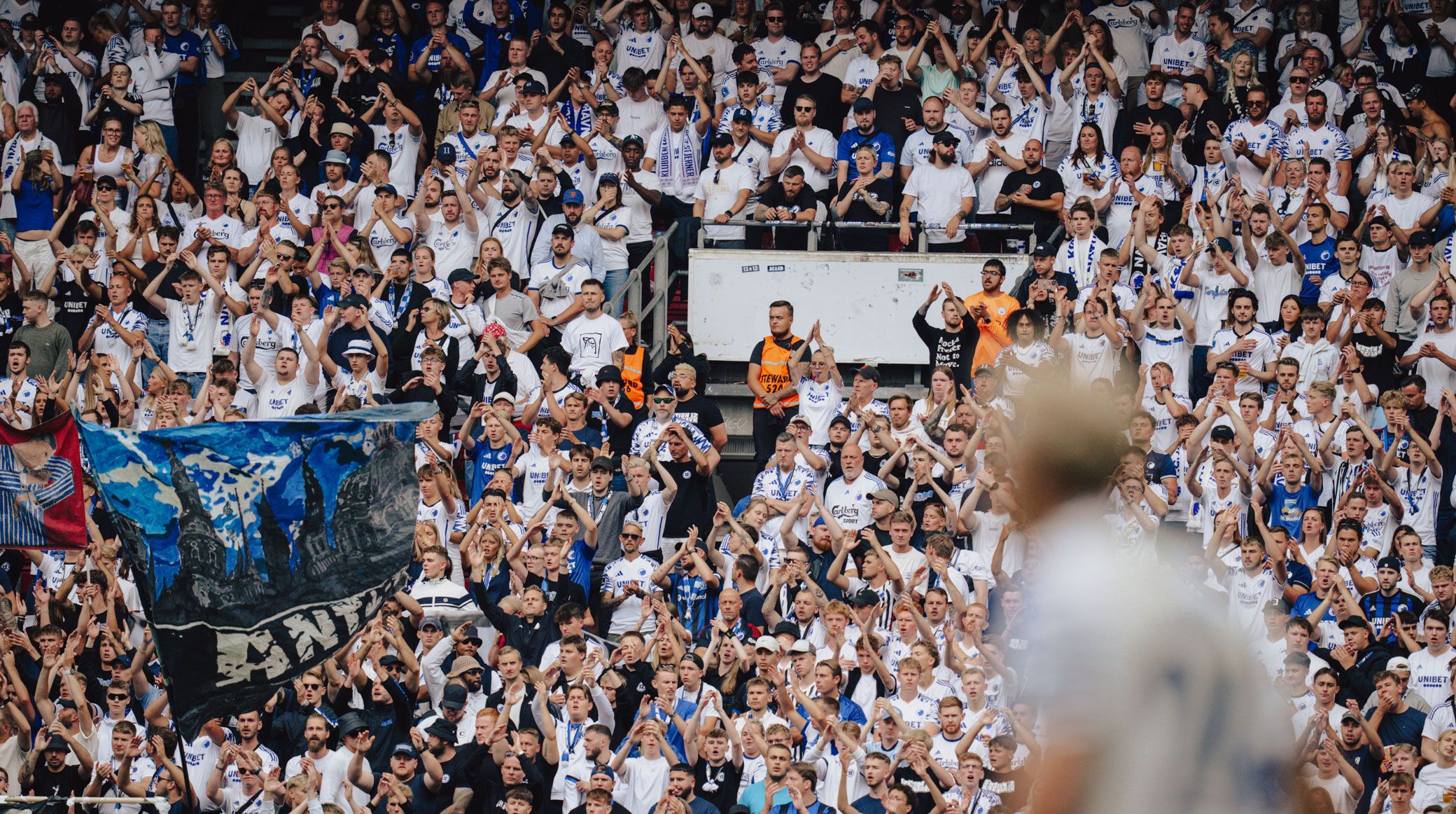 FCK-fans i Parken