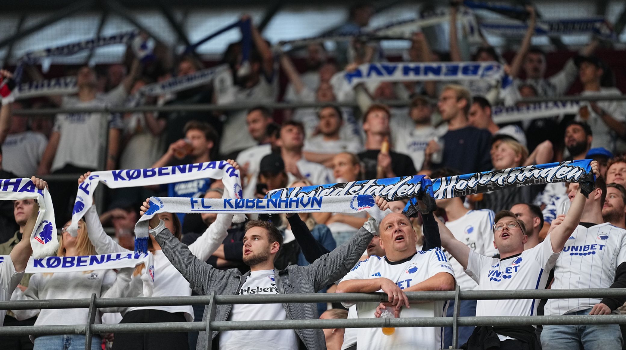 FCK-fans i Parken