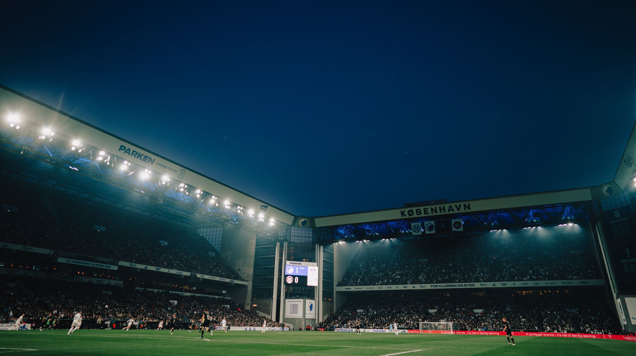 View over Parken