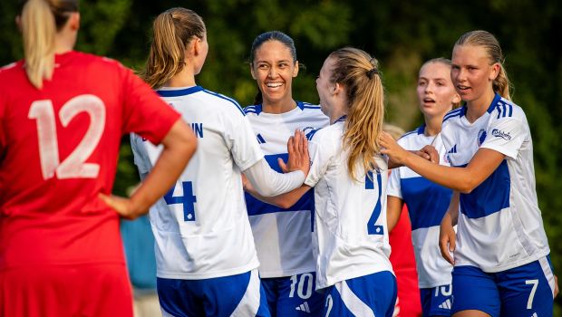 FCK-jubel fra pokalkampen i Svogerslev