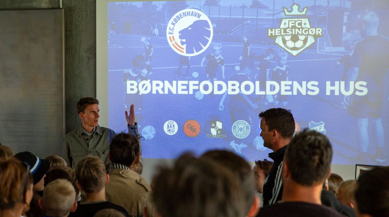 Indvielse af Fodboldens Hus i Helsingør