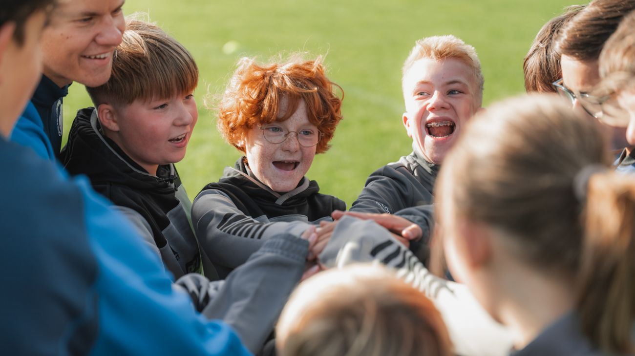 Fodboldskole for hjertebørn med F.C. København, DGI Fodbold, Rigshospitalet og Hotel Comwell Portside