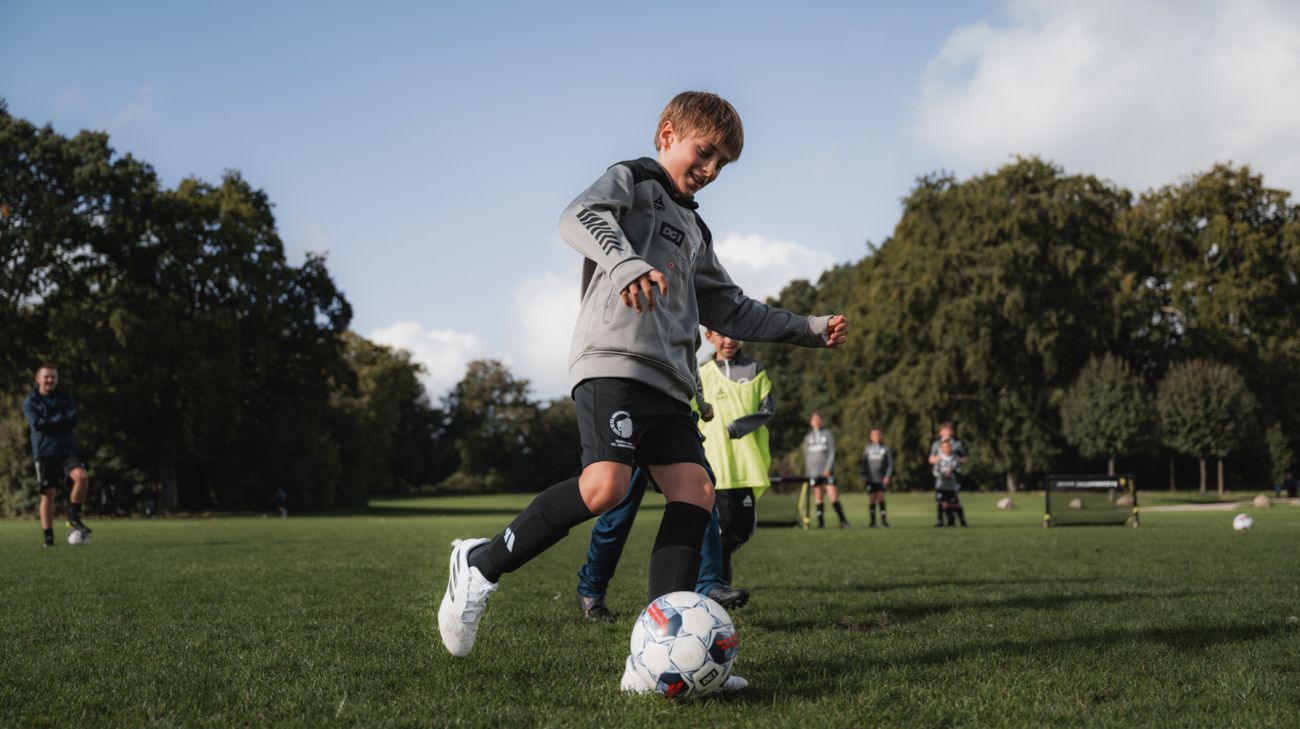 Fodboldskole for hjertebørn med F.C. København, DGI Fodbold, Rigshospitalet og Hotel Comwell Portside