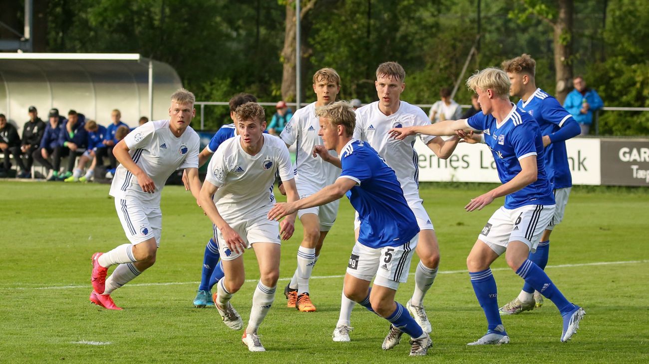 Orri Óskarsson, Ethan Amundsen-Day, Aksel Halsgaard og Valdemar Lund