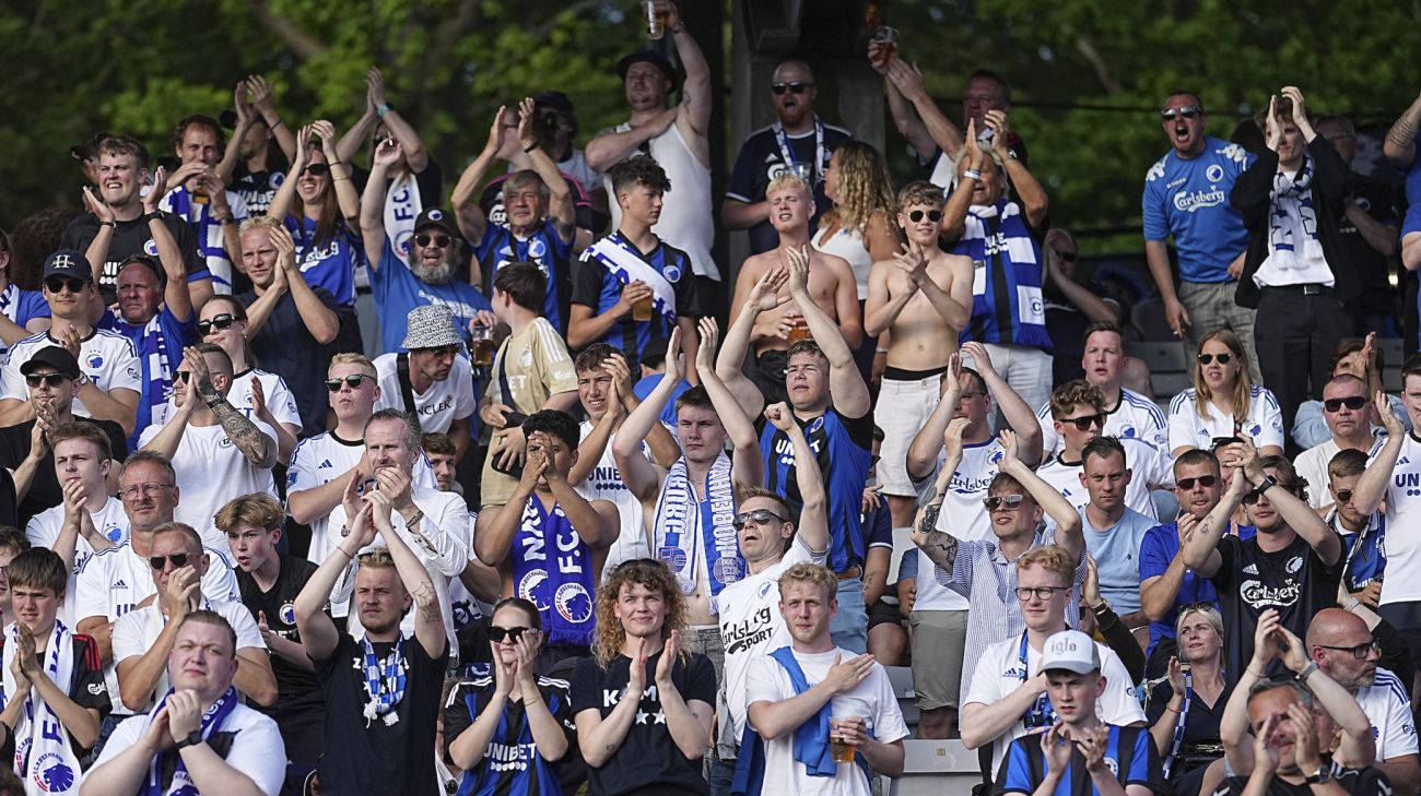 FCK-fans i Aarhus