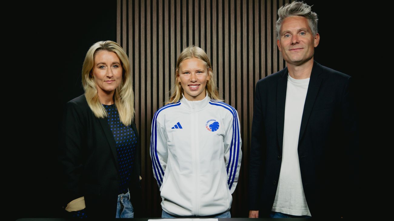 Julie Børkop med Rebecca Steele og Casper Hansen