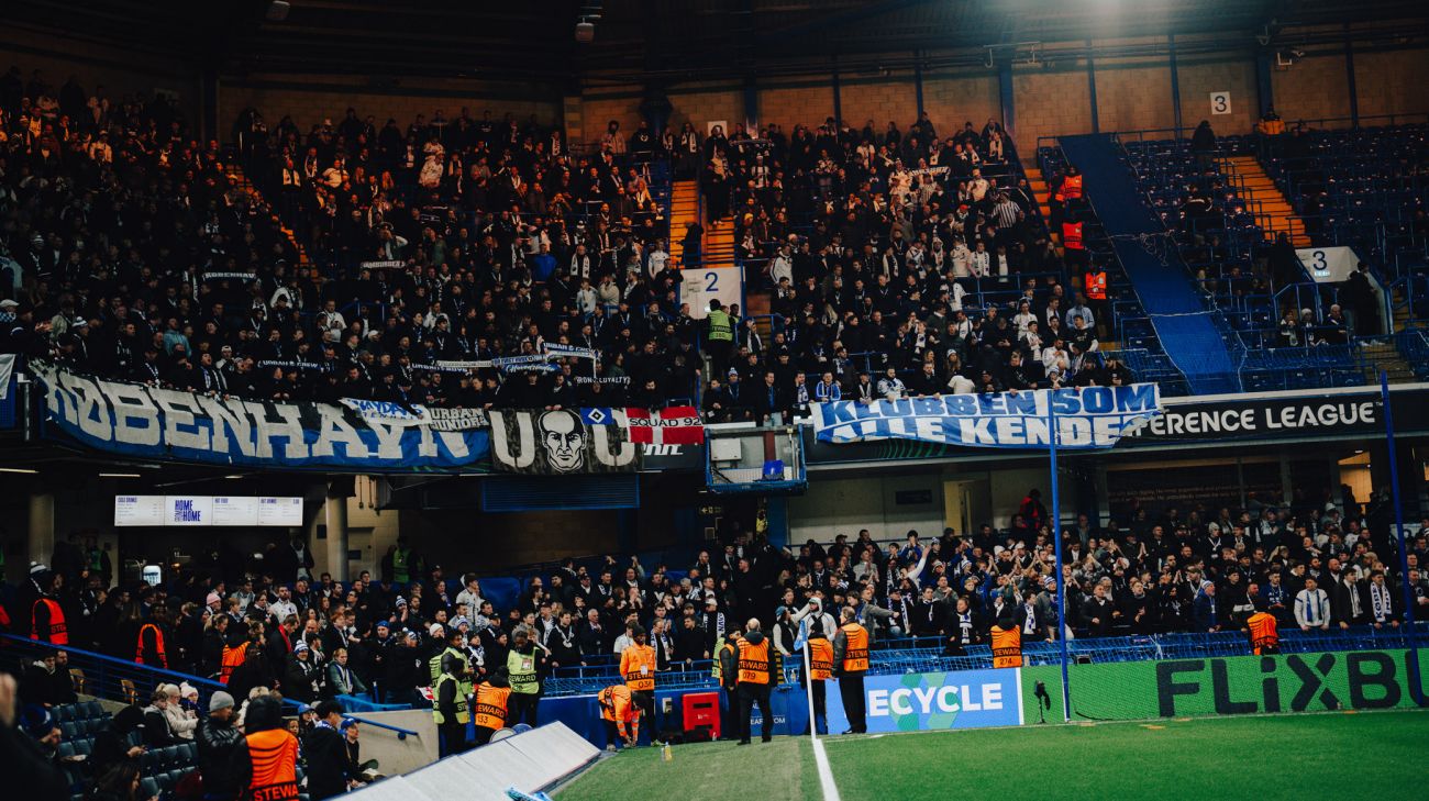 FCK-fans på Stamford Bridge